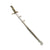 Original Japanese WWII Patrolman & Sergeant's Police Sword - Third Type with Plated Scabbard Original Items