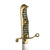 Original Japanese WWII Patrolman & Sergeant's Police Sword - Third Type with Plated Scabbard Original Items