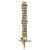 Original Japanese WWII Patrolman & Sergeant's Police Sword - Third Type with Plated Scabbard Original Items