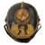 Original Imperial German WWI Prussian Model 1914 Tin Plate Pickelhaube Helmet - Eisenblech Ersatz-Helme - Marked to Berlin-Schöneberg - Dated 1915 Original Items