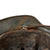 Original German WWII Luftwaffe M35 “Droop-Tail” Former Double Decal Helmet with 56cm Liner & Chinstrap - marked ET64 Original Items