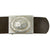 Original German WWII EM/NCO Luftwaffe Belt with Pebbled Aluminum Buckle by Rare Maker Lind & Meyrer - dated 1939 Original Items