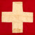 Original Swiss WWII “Federal Cross” Flag of Switzerland - 30" × 36" Original Items