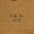 Original U.S. WWII US Marine Corps USMC Marked 50 Round Drum Magazine Pouch For The M1921A Thompson - With Resin Drum Magazine Original Items