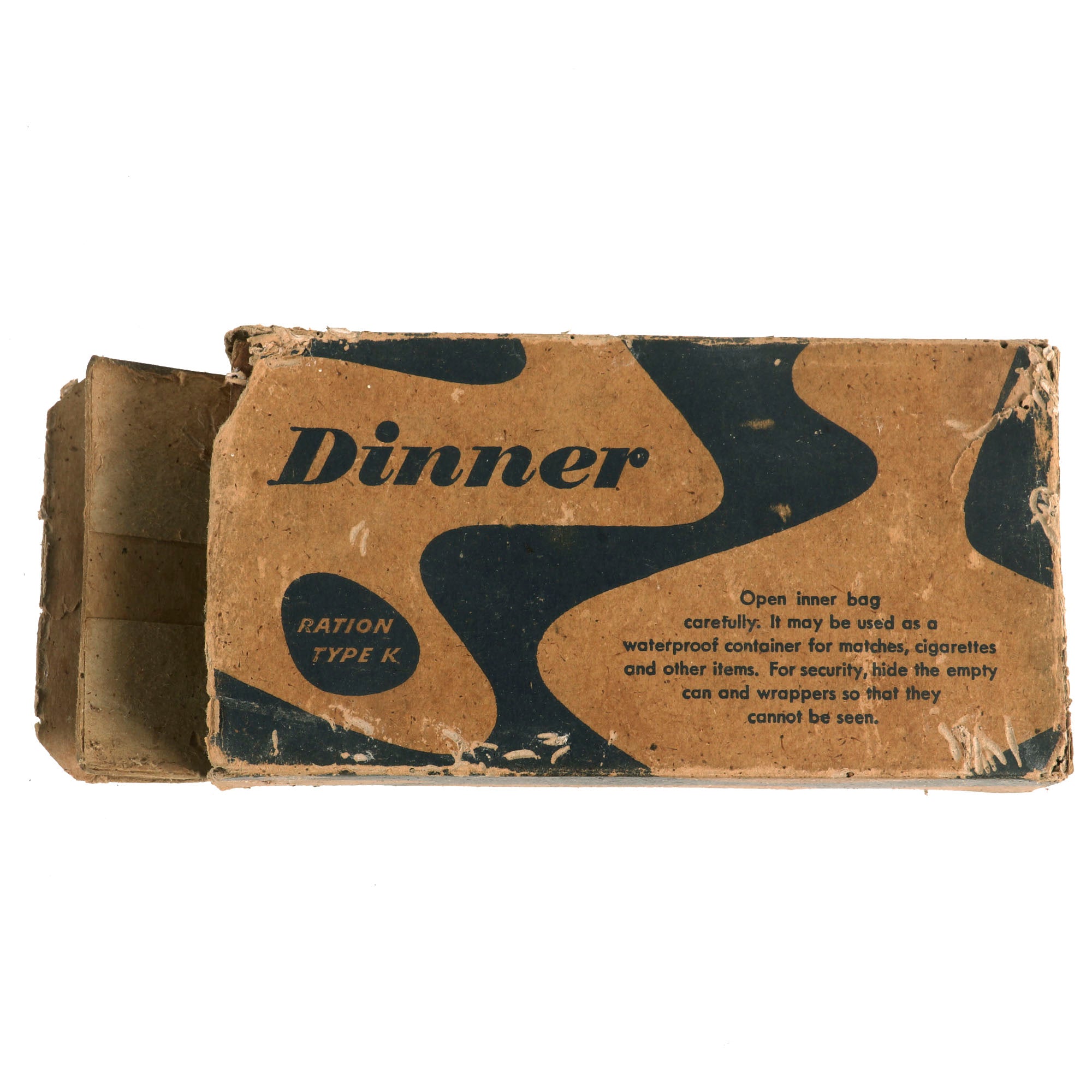 K Ration Dinner Unit Original U.S. WWII K-Ration