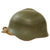 Original WWII Soviet Union M36 Soviet SSh-36 "Gladiator" Steel Combat Helmet Shell with Web Chinstrap Original Items