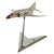 Original U.S. Vietnam War Era Desk Model F-4 Phantom II Aircraft Presented to Maj. Gen. Adrian St. John, Commander 1st Armored Div. - Dated 1973 Original Items