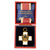 Original German WWII Cased DRK Social Welfare Decoration 3rd Class with Ribbon by Gebrüder Godet Original Items