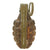 Original U.S. Pre-WWII Inert Early MkII Pineapple Fragmentation Grenade With WWI Era “Cutback” Fuze Original Items