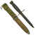 Original U.S.Vietnam War Era M-7 Bayonet With M8A1 Scabbard As Used On The M16 Service Rifle Original Items