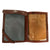 Original German Pre-WWII USGI Used Private Purchase Brown Leather Map Case with U.S. Army Officers Notebook & More Original Items