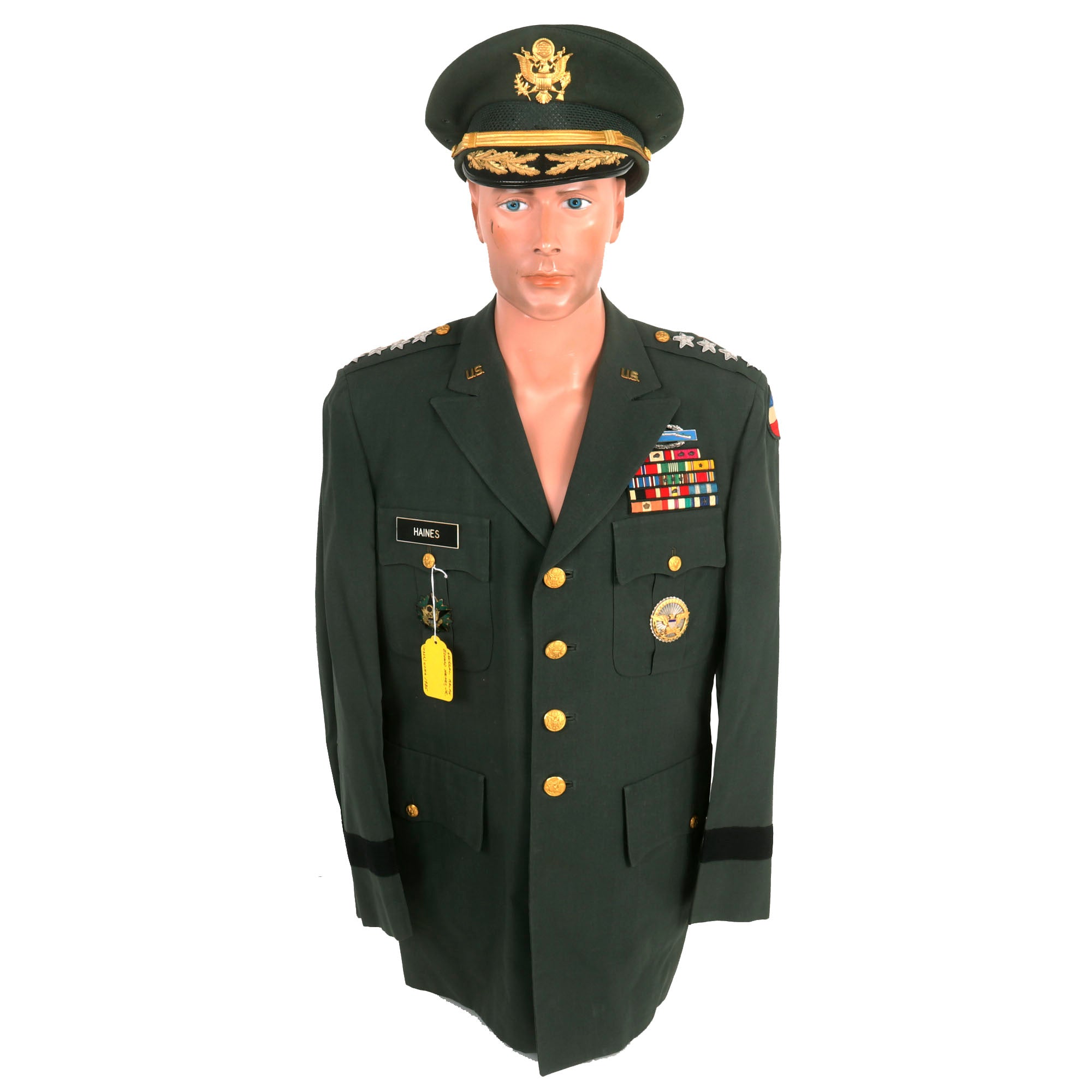 Original U.S. Vietnam War Army General Ralph E. Haines Jr. Class A Gre – International Military Antiques Original U.S. Vietnam War Army General Ralph E. Haines Jr. Class A Gre – International Military Antiques