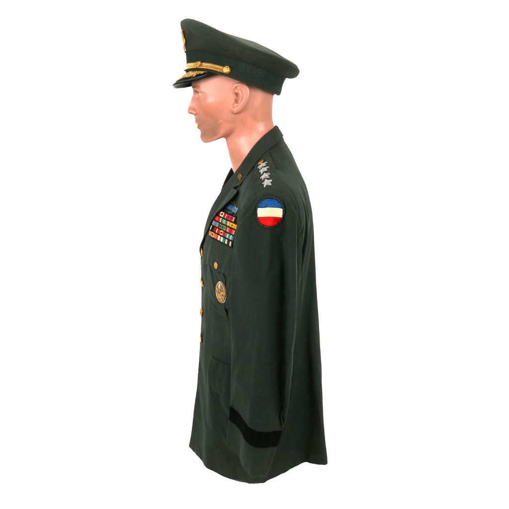Original U.S. Vietnam War Army General Ralph E. Haines Jr. Class A Gre ...