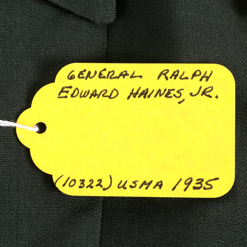 Original U.S. Vietnam War Army General Ralph E. Haines Jr. Class A Gre ...