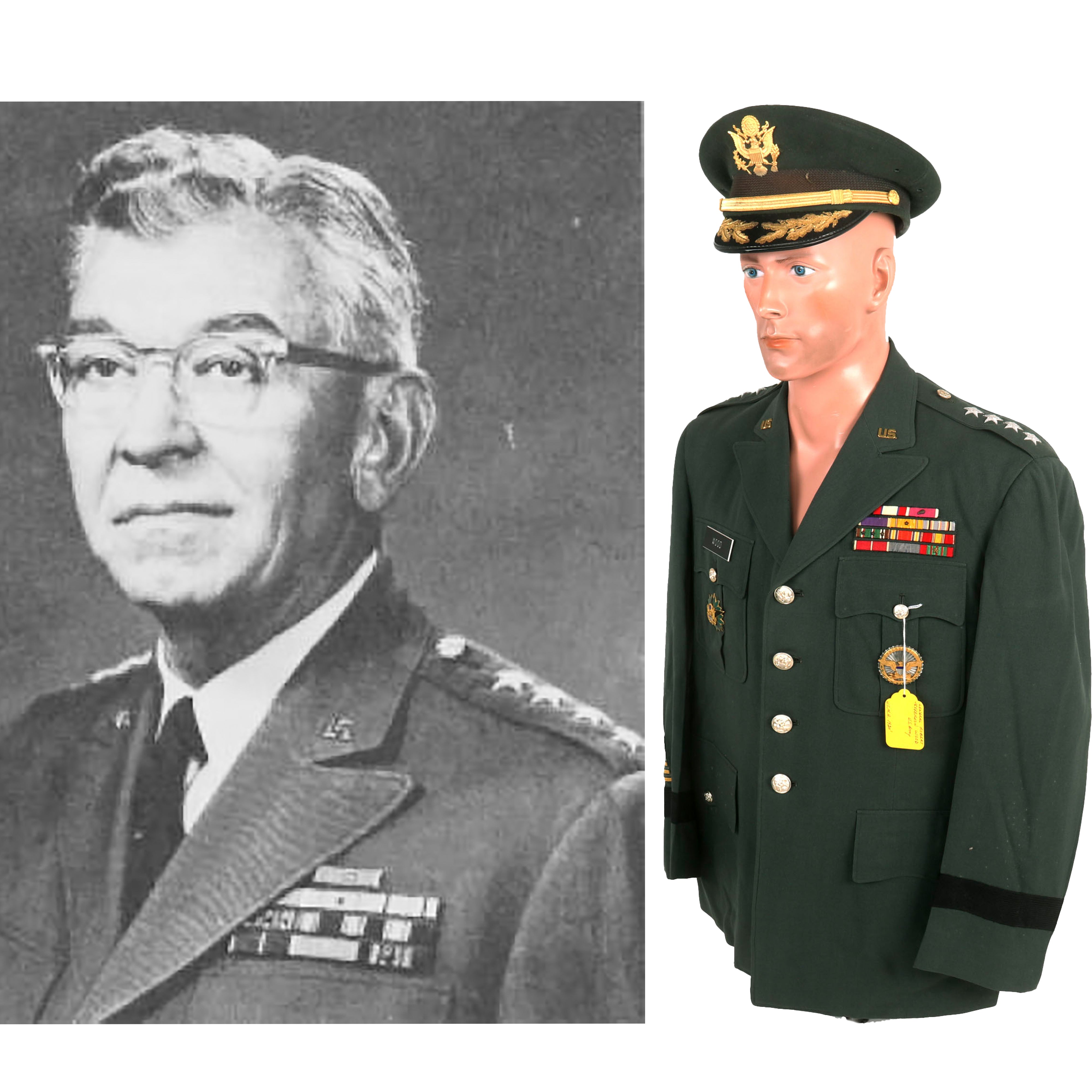 Original U.S. Vietnam War Army General Robert Jefferson Wood Class A G – International Military Antiques
