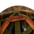 Original U.S. Vietnam War M1 Helmet with Early 1964 Dated Camouflage Cover and Liner - Master Jump Wings and Colonel Insignia Are Vietnamese Direct Embroidered Original Items