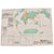 Original U.S. WWII 1943 War Department Newsmap Vol. I No. 48 - Allied Officer Uniforms & Rank Insignia "Military Courtesy" Poster