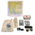 Original Vietnam War U.S. Air Force USAF Survival Map, Aircrew First Aid Kit, Inflight Rations, Sun Glasses and More Original Items