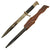 Original German WWII Long 98k Dress Bayonet by Fahnen Reuter with Early Luftwaffe Preßstoff & Leather Frog and Scabbard Original Items
