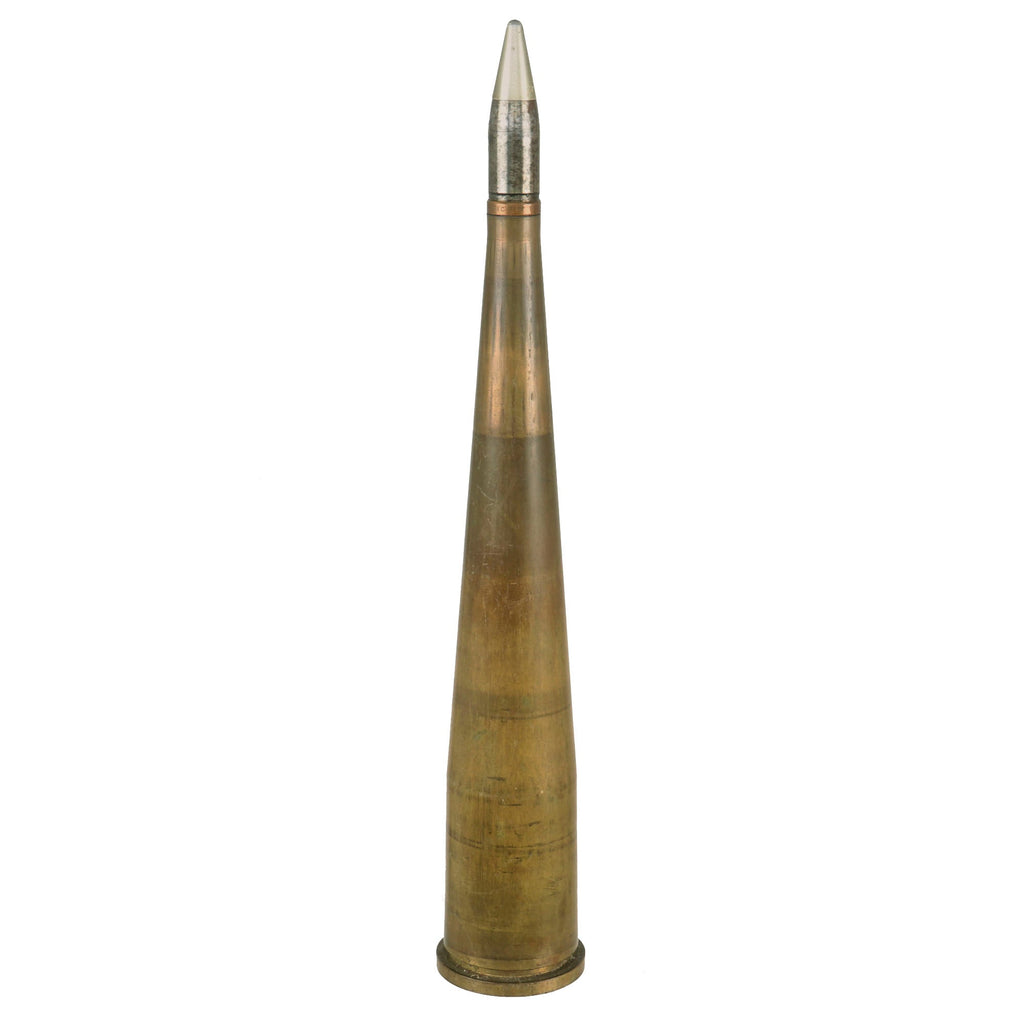 Original U.S. 1960s Extreme Velocity 20mm Fuze Military Test Round Made With Modified WWII Casing Original Items