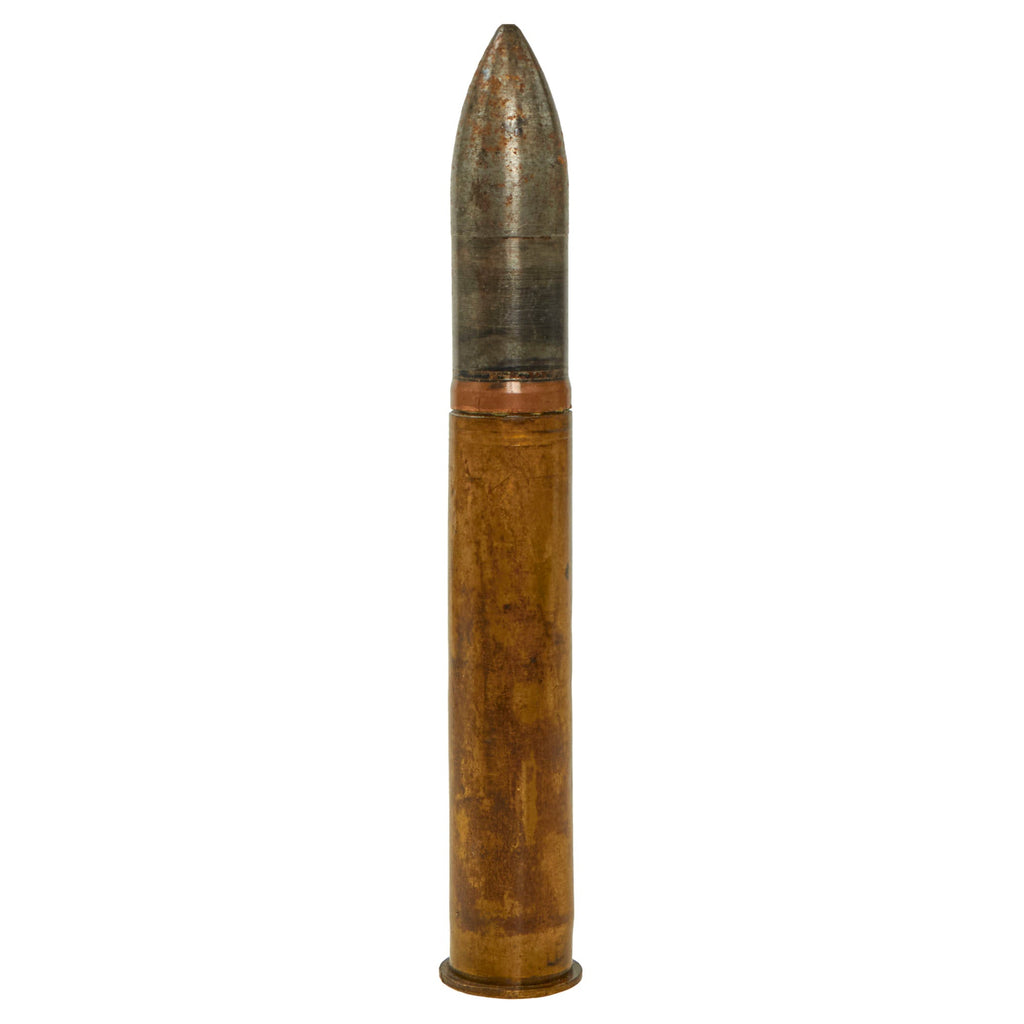 Original Soviet WWII 20mm 20x99R ShVAK Type BZ Cannon Cartridge for the Ilyushin Il-2 Sturmovik “Tank Killer” - Inert Original Items