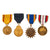 Original U.S. WWI - Present Medal Lot with 5 Medals in Boxes & Multiple Ribbons - 22 Medals Total Original Items