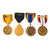Original U.S. WWI - Present Medal Lot with 5 Medals in Boxes & Multiple Ribbons - 22 Medals Total Original Items