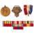 Original U.S. WWI WWII To Present Era Military Medal Lot - 28 Pieces Total Original Items