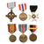 Original U.S. WWI - Present Medal Lot with Four in Boxes - 21 Medals Total