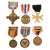 Original U.S. WWI - Present Medal Lot with Four in Boxes - 21 Medals Total