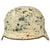 Original Rare German WWII M40 Winter Field Camouflage Steel Helmet with 58cm Liner and Chinstrap - Marked ET66 Original Items