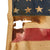 Original U.S. WWII Attack on Pearl Harbor USS Vestal Flag - Recovered from Pile of Burning Flags by John R. Cooke During Salvage Duty with Museum Sign - 46 x 64” Original Items