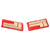 Original German WWII NSDAP Regional District Head Department Leader Matched Pair of Collar Tabs - Hauptstellenleiter Original Items
