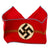 Original German WWII NSDAP Local Group Cell Leader Armband with RZM Tag - Ortsgruppen Zellenleiter Original Items