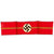 Original German WWII NSDAP Local Group Cell Leader Armband with RZM Tag - Ortsgruppen Zellenleiter Original Items