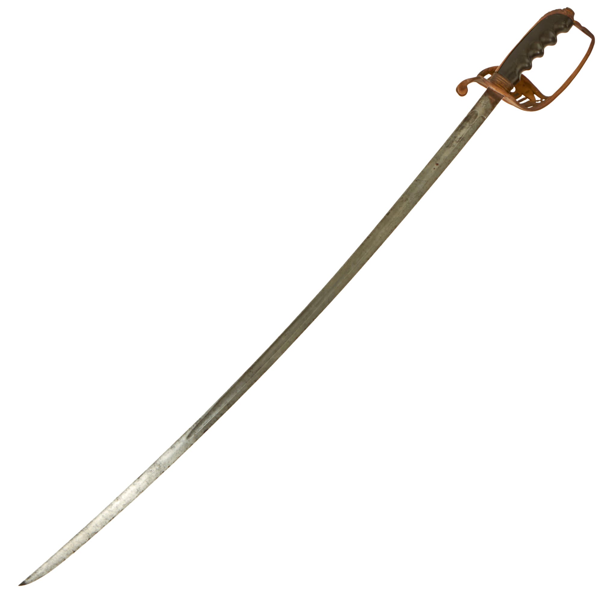 Clamshell Guard Original U.S. Unusual M1902 Officer’s Saber with Brass Clamshell Guard ...