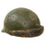 Original French WWII Model 1935 Tanker Armored Vehicle Helmet with R.F. Badge Original Items