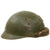 Original French WWII Model 1935 Tanker Armored Vehicle Helmet with R.F. Badge Original Items