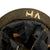 Original French WWII Model 1935 Tanker Armored Vehicle Helmet with R.F. Badge Original Items