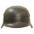 Original German WWII Luftwaffe Named Double Decal Repainted Afrikakorps Tropical M35 Steel Helmet with 58cm Liner - SE66 Original Items