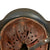 Original German WWII Luftwaffe Named Double Decal Repainted Afrikakorps Tropical M35 Steel Helmet with 58cm Liner - SE66 Original Items