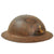 Original U.S. WWI Named 101st Field Artillery Regiment Painted M1917 Doughboy Helmet with Rare Wilmer Eye Shield Attachment Holes - 26th Yankee Division Original Items