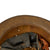 Original U.S. WWI Corps of Engineers Camouflage Painted British-Made Mk. I Camouflage Doughboy Helmet with Liner & Chinstrap Original Items