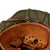 Original German WWII Complete M40 Army Heer Helmet with Period Applied Foliage Net - Stamped EF62 Original Items