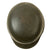 Original German WWII Early M34 Civic Square Dip RLB Air Defense Steel Helmet with Liner and Broken Chinstrap Original Items
