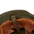 Original German WWII Early M34 Civic Square Dip RLB Air Defense Steel Helmet with Liner and Broken Chinstrap Original Items