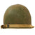 Original U.S. WWII M1 Captain’s Fixed Bale Front Seam Helmet Recovered at 28th Infantry Division Position in Luxembourg Original Items