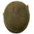 Original U.S. WWII M1 Captain’s Fixed Bale Front Seam Helmet Recovered at 28th Infantry Division Position in Luxembourg Original Items