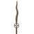 Original Chinese Boxer Rebellion Pole Arm with Wavy Blade - American Soldier Bringback - 98½” Original Items