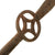Original Chinese Boxer Rebellion Pole Arm with Wavy Blade - American Soldier Bringback - 98½” Original Items